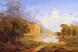 The Pilgrim of the World on His Journey by Thomas Cole